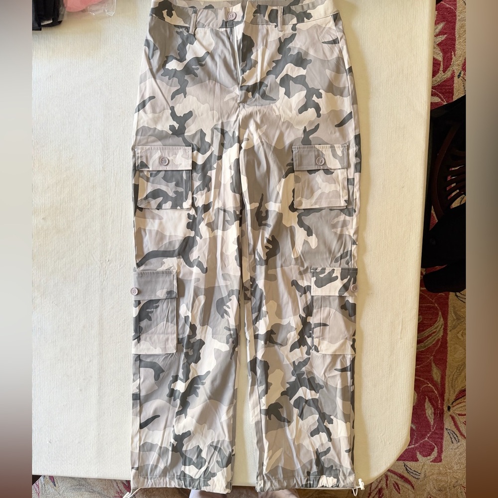 SHEIN Camouflage Cargo Joggers